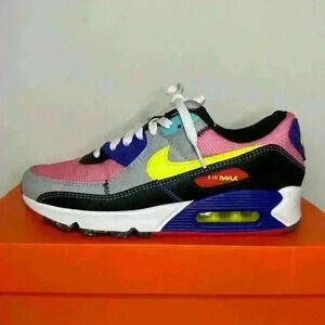 Nike Mens Air Max 90 DJ5917-600 Pink Casual Shoes Sneakers Size 6.5